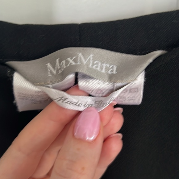 Max Mara 2000s Vintage Wool Crepe Trousers - Picture 5 of 11